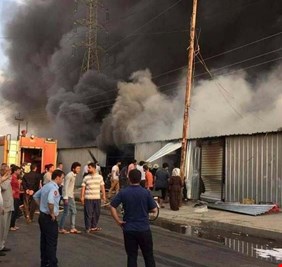 القبض على مجموعة نفذت حرائق في كركوك و اربيل