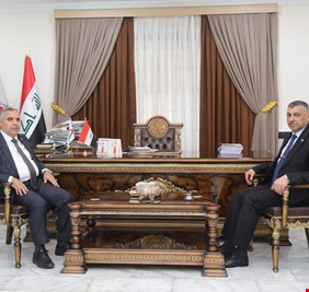 رئيس هيئة النزاهة يبحث مع وزير الزراعة تطبيق استراتيجية مكافحة الفساد في المؤسسات الحكومية