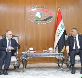 النزاهة تبحث إبرام مُذكّرة تفاهم تتعلق بمكافحة الفساد مع إيطاليا