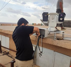 العراق ينجز نصب 750 كاميرا حرارية لمراقبة الحدود