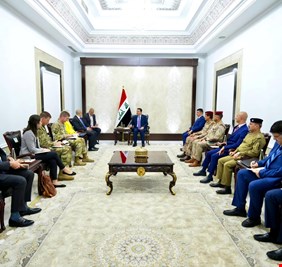 العراق يبحث مع وفد عسكري امريكي إنهاء مهمة التحالف الدولي