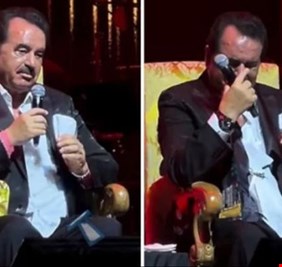 إبراهيم تاتليسس يبكي على المسرح ويعلن خضوعه لـ«عملية خطيرة»