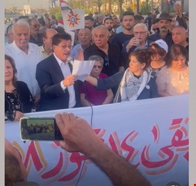أحرار العراق يستذكرون ثورة 14 تموز بتظاهرة جماهيرية في قلب بغداد