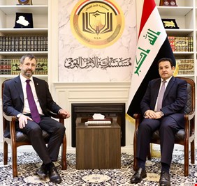 الأعرجي يستقبل سفير جمهورية التشيك في بغداد