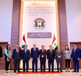 الأعرجي يستقبل وزير الداخلية اللبناني والوفد المرافق له