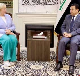 الأعرجي يستقبل السفيرة الألمانية في بغداد