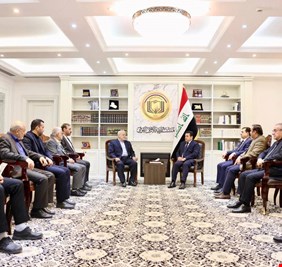 الأعرجي يستقبل رئيس الجامعة العليا للدفاع الوطني في إيران