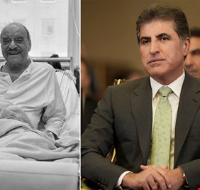 بارزاني ينعى رئيس رابطة الأنصار الشيوعيين