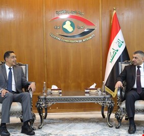 رئيس هيئة النزاهة يبحث مع السفير الكويتي مضامين مذكرة التفاهم المزمع إبرامها