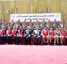 وزير الداخلية يشرف على تخرج دورة آمري التشكيلات من المعهد العالي للتطوير الأمني والإداري