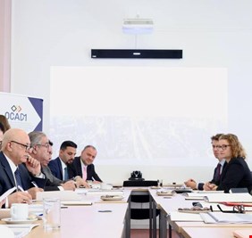 الأعرجي يلتقي في بروكسل رئيس جهاز ‏التنسيق لتحليل التهديدات (OCAM)