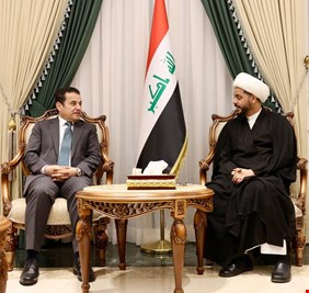 الأعرجي يلتقي الأمين العام لحركة عصائب أهل الحق