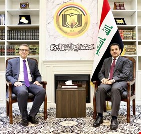 الأعرجي يستقبل السفير التركي في بغداد