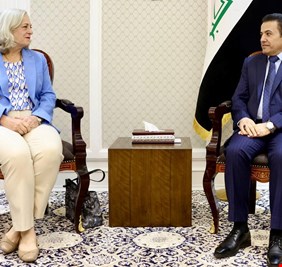 الأعرجي يستقبل السفيرة الأميركية في بغداد