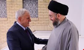 رئيس الجمهورية و الحكيم يحملان القوى السنية مسؤولية تأخر حسم رئاسة البرلمان