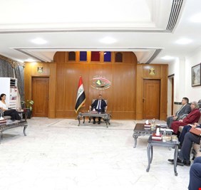 رئيس هيئة النزاهة يستقبل مستشار مُنظَّمة الشفافية الدوليَّة الإقليمي للشرق الأوسط