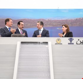 اربيل تضع حجر الأساس لمشروع سد يخزن 100 مليون متر مكعب من المياه