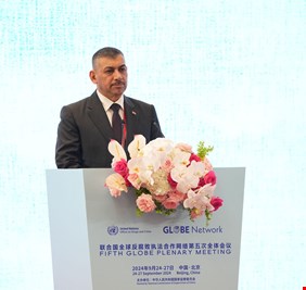 أهمية الدور الدولي للقاضي حيدر حنون في مكافحة الفساد خلال منتدى شبكة GLObE