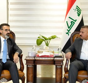 وزير الداخلية يلتقي محافظ كركوك ويبحث معه تعزيز التنسيق والتعاون المشترك