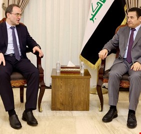 الأعرجي يستقبل السفير الروسي في بغداد