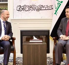 الأعرجي يستقبل سفير مملكة بلجيكا المعتمد لدى العراق