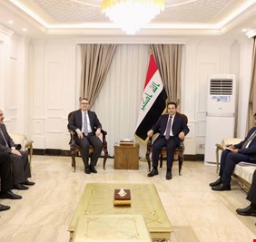 الاعرجي يستقبل السفير التركي في بغداد