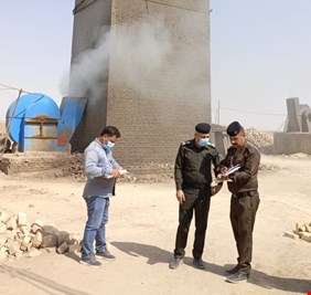 جهود مشتركة بين شركة توزيع المنتجات النفطية ووزارة الداخلية تخفف التلوث البيئي في بغداد