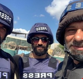 مقتل 3 صحفيين بغارة إسرائيلية جنوبي لبنان