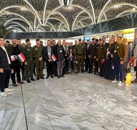 وزارة الداخلية ترسل وجبة من الجرحى  للعلاج خارج البلاد