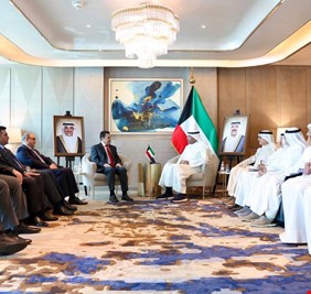 الأعرجي يلتقي وزير الخارجية الكويتي