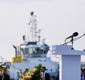 السوداني يعلن اكتمال المشاريع الأساسية في ميناء الفاو الكبير