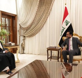 الحلبوسي بحث مع ممثل الامين للامم المتحدة تطورات الاوضاع الاقليمية والدولية