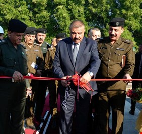 وزير الداخلية يفتتح مركز شرطة الخورنق في بغداد الكرخ