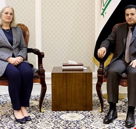 الأعرجي يستقبل السفيرة الأميركية في بغداد بمناسبة انتهاء مهام عملها