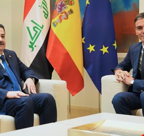 مكتب السوداني يكشف تفاصيل لقائه مع نظيره الإسباني