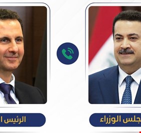 السوداني يجري اتصالاً من الأسد