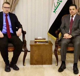 الأعرجي يستقبل السفير التركي في بغداد