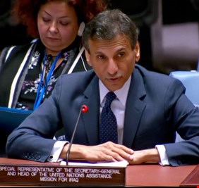 الأمم المتحدة تؤكد أن أوضاع العراق أكثر استقرارا الان