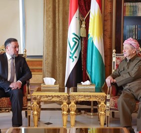 الخنجر يلتقي بارزاني لبحث تطورات سوريا