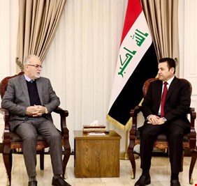الأعرجي يستقبل محافظ بغداد