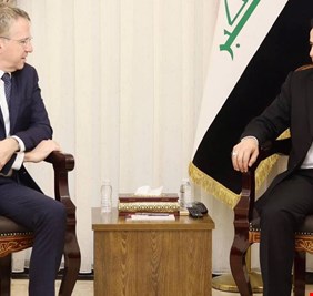 الأعرجي يستقبل السفير الفرنسي في بغداد