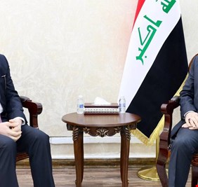 الأعرجي يستقبل نائب رئيس مجلس الوزراء الأسبق رافع العيساوي