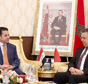 الأعرجي يلتقي في الرباط وزير العدل المغربي