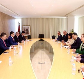 الأعرجي يلتقي في الرباط رئيسة المجلس الوطني لحقوق الإنسان في المغرب