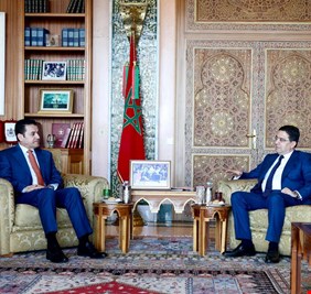 الأعرجي يلتقي في الرباط وزير خارجية المغرب