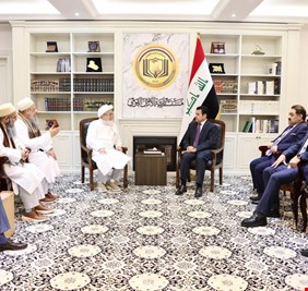 الأعرجي يستقبل ممثل سلطان البهرة في العراق