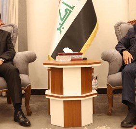 الأعرجي يلتقي رئيس تحالف نبني  هادي العامري