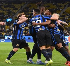 فوز بروح فان باستن.. إنتر ميلان يضع يدا على كأس السوبر الإيطالي