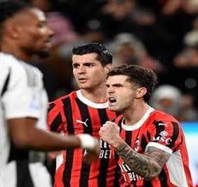 4 دقائق مجنونة.. ميلان يقصي يوفنتوس من كأس السوبر الإيطالي