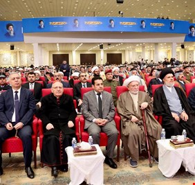 الأعرجي يشارك في الحفل التأبيني بذكرى الحكيم